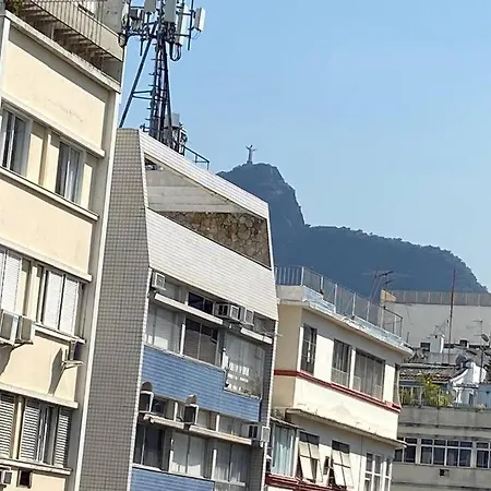 Quarto E Sala Vista Cristo E Mar De Copacabana Río de Janeiro Exterior foto
