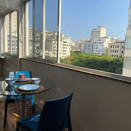 Quarto E Sala Vista Cristo E Mar De Copacabana Río de Janeiro Exterior foto