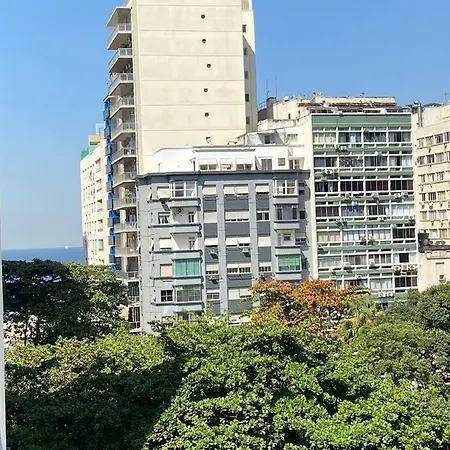 Quarto E Sala Vista Cristo E Mar De Copacabana Río de Janeiro Exterior foto
